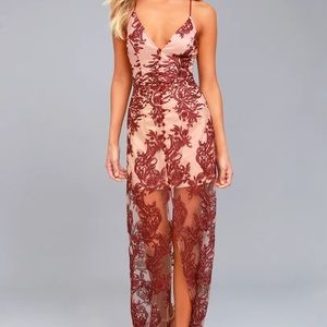 Finders Keepers lace maxi